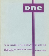 ONE magazine, first issue