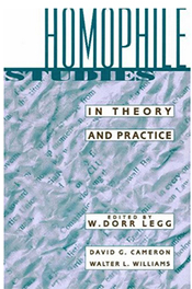 Homophile Studies in Theory and Practice