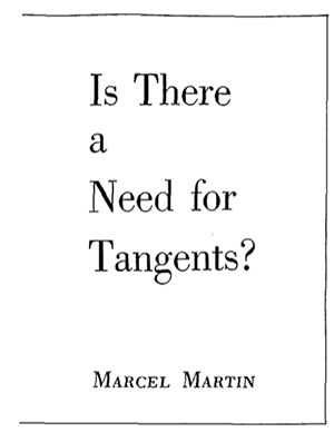Need for Tangents?