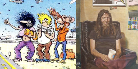 Fabulous Furry Freak Brothers and Clark Polak