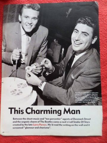 Billy Fury and Larry Parnes